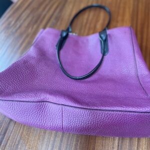 Cole Haan vintage bag. 9” wide, 16” long, 12 1/2” tall